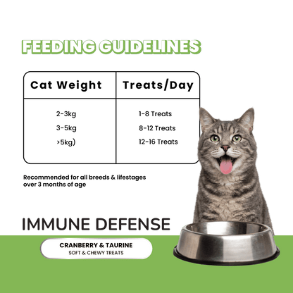 Fullr Immune Defense Soft & Chewy Cat Treats - Fullr