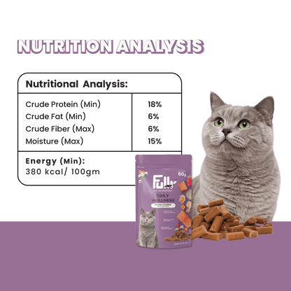 Fullr Daily Wellness Soft & Chewy Cat Treats - Fullr