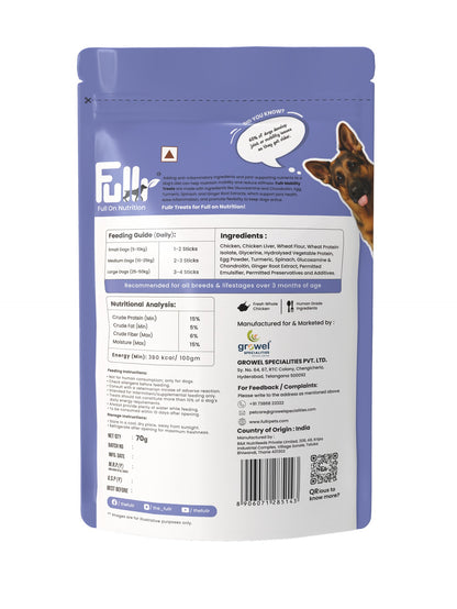 Fullr Mobility Support, Soft & Chewy Sticks for Dog