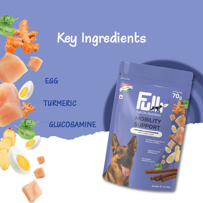Fullr Mobility Support, Soft & Chewy Sticks for Dog