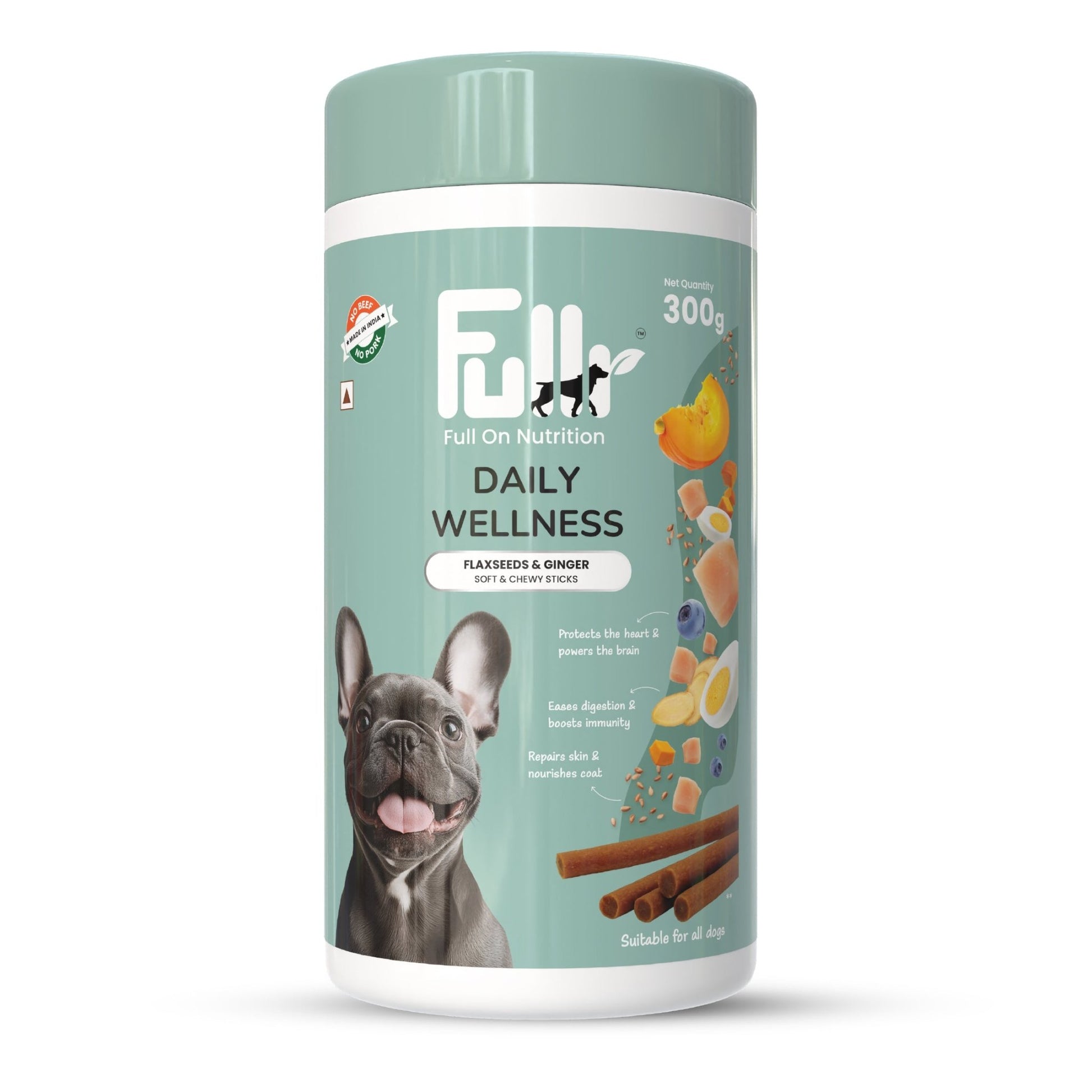 Fullr Daily Wellness, Soft & Chewy Sticks for Dog - Fullr