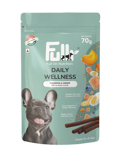 Fullr Daily Wellness, Soft & Chewy Sticks for Dog