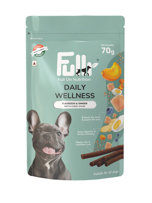 Fullr Daily Wellness, Soft & Chewy Sticks for Dog