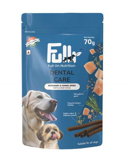 Fullr Dental Care, Soft & Chewy Sticks for Dog