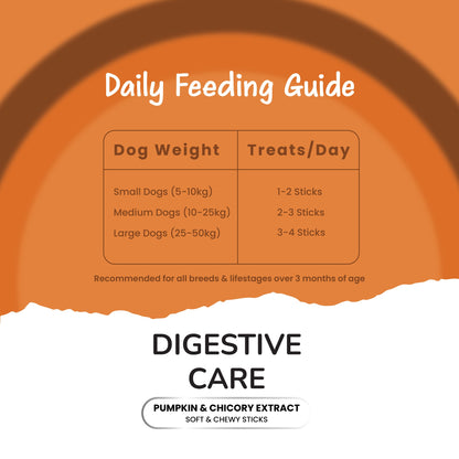 Fullr Digestive Care, Soft & Chewy Sticks for Dog