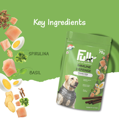 Fullr Immune Defense, Soft & Chewy Sticks for Dog