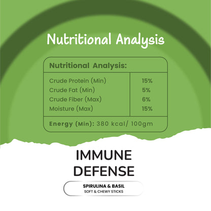 Fullr Immune Defense, Soft & Chewy Sticks for Dog