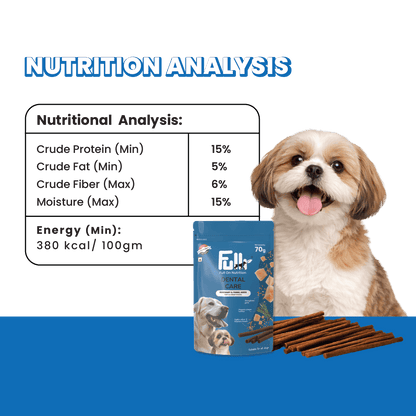 Fullr Dental Care, Soft & Chewy Sticks for Dog - Fullr