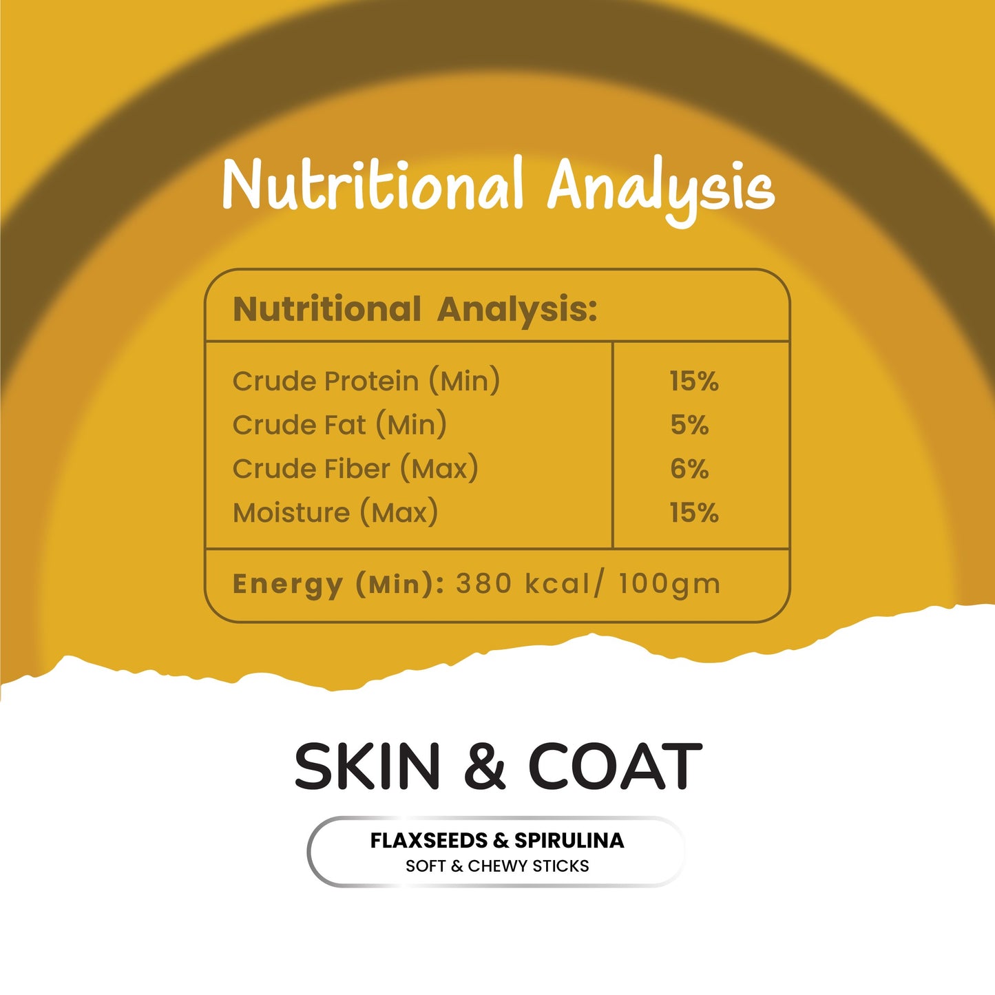 Fullr Skin & Coat, Soft & Chewy Sticks for Dog