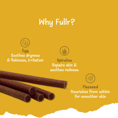 Fullr Skin & Coat, Soft & Chewy Sticks for Dog